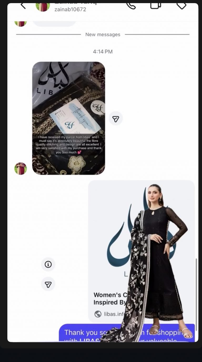 Customer review screenshot