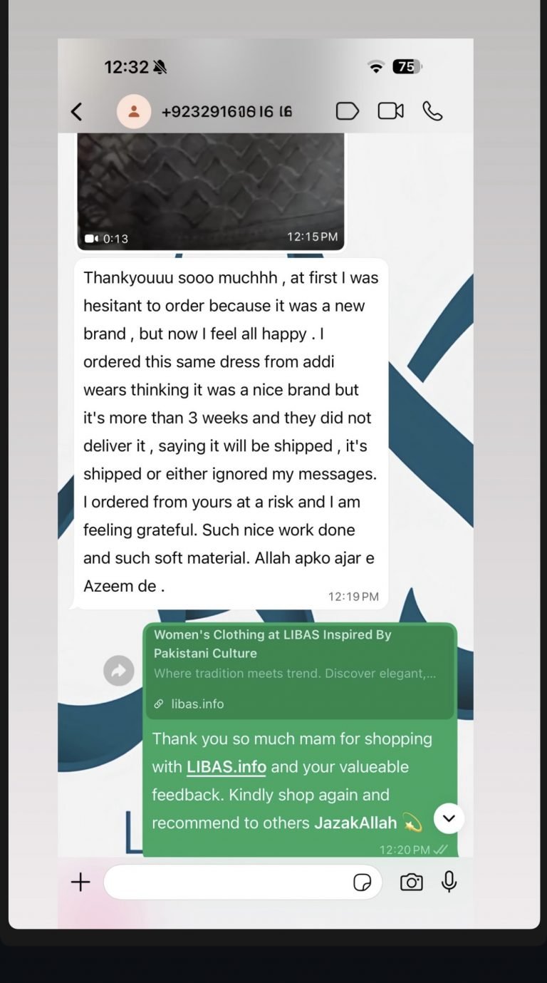Customer review screenshot